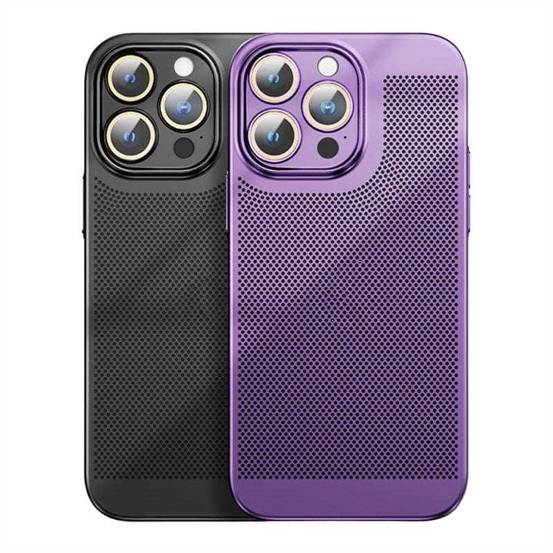 Electroplating Heat Dissipation Phone Case - clarioy