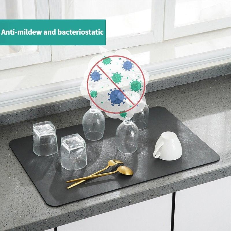 🎁Hot Sale 49% OFF⏳Kitchen Super Absorbent Draining Mat - clarioy