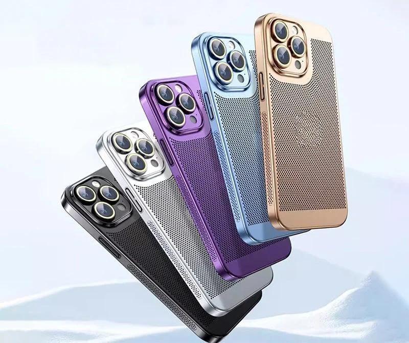 Electroplating Heat Dissipation Phone Case - clarioy