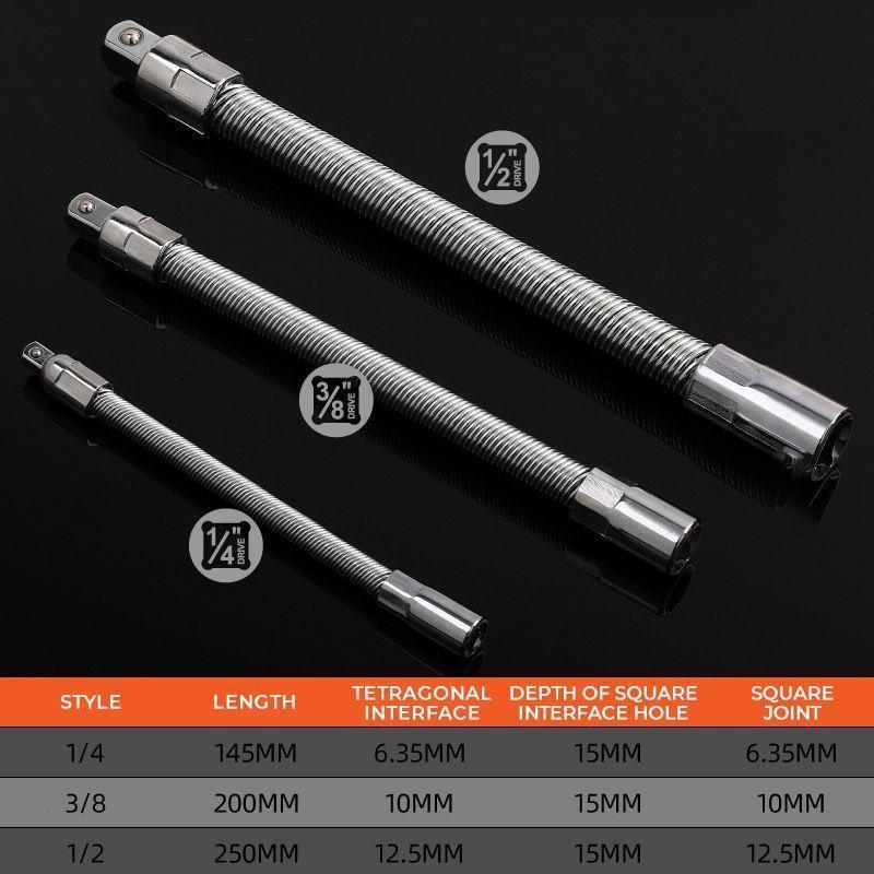 Electric Wrench Sleeve Universal Extension Rod - clarioy