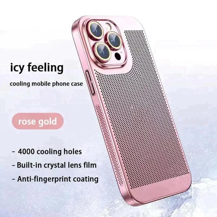 Electroplating Heat Dissipation Phone Case - clarioy