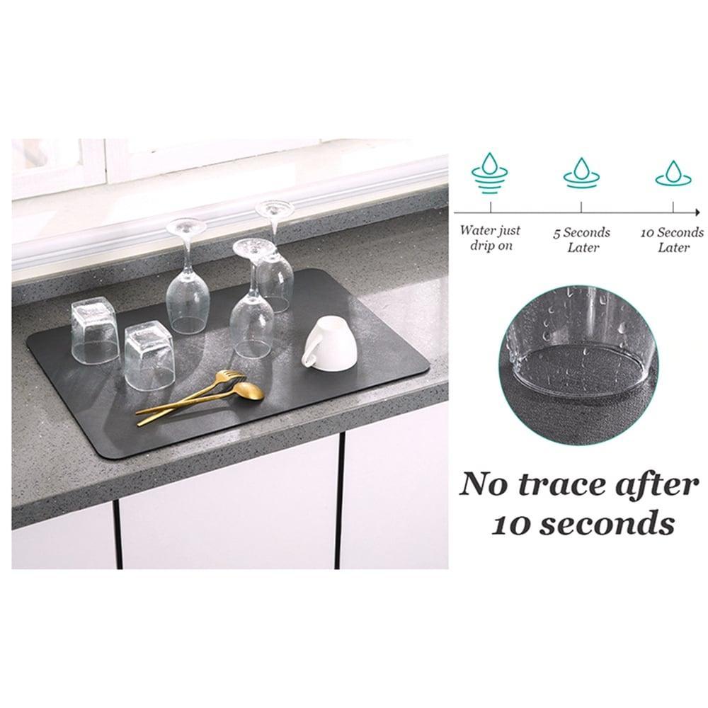 🎁Hot Sale 49% OFF⏳Kitchen Super Absorbent Draining Mat - clarioy
