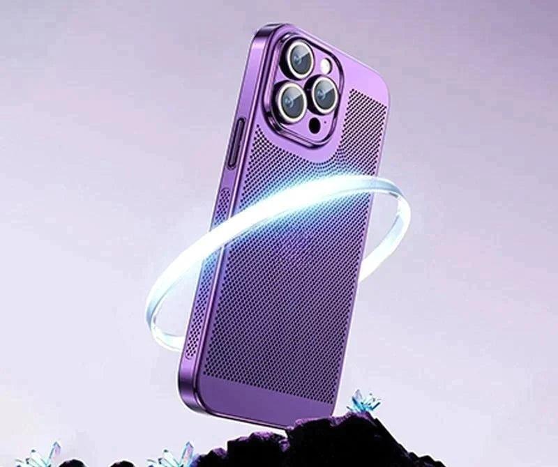 Electroplating Heat Dissipation Phone Case - clarioy