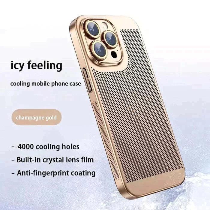Electroplating Heat Dissipation Phone Case - clarioy