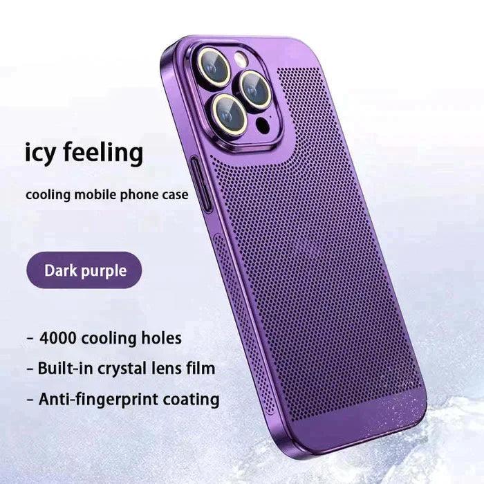 Electroplating Heat Dissipation Phone Case - clarioy