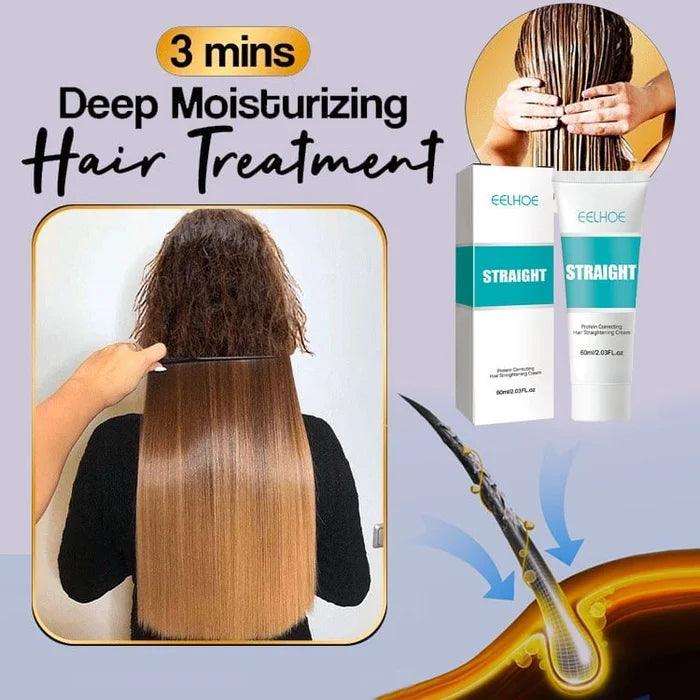 🔥Buy 3 Free 2🔥Silk & Keratin Hair Straightening Cream - clarioy