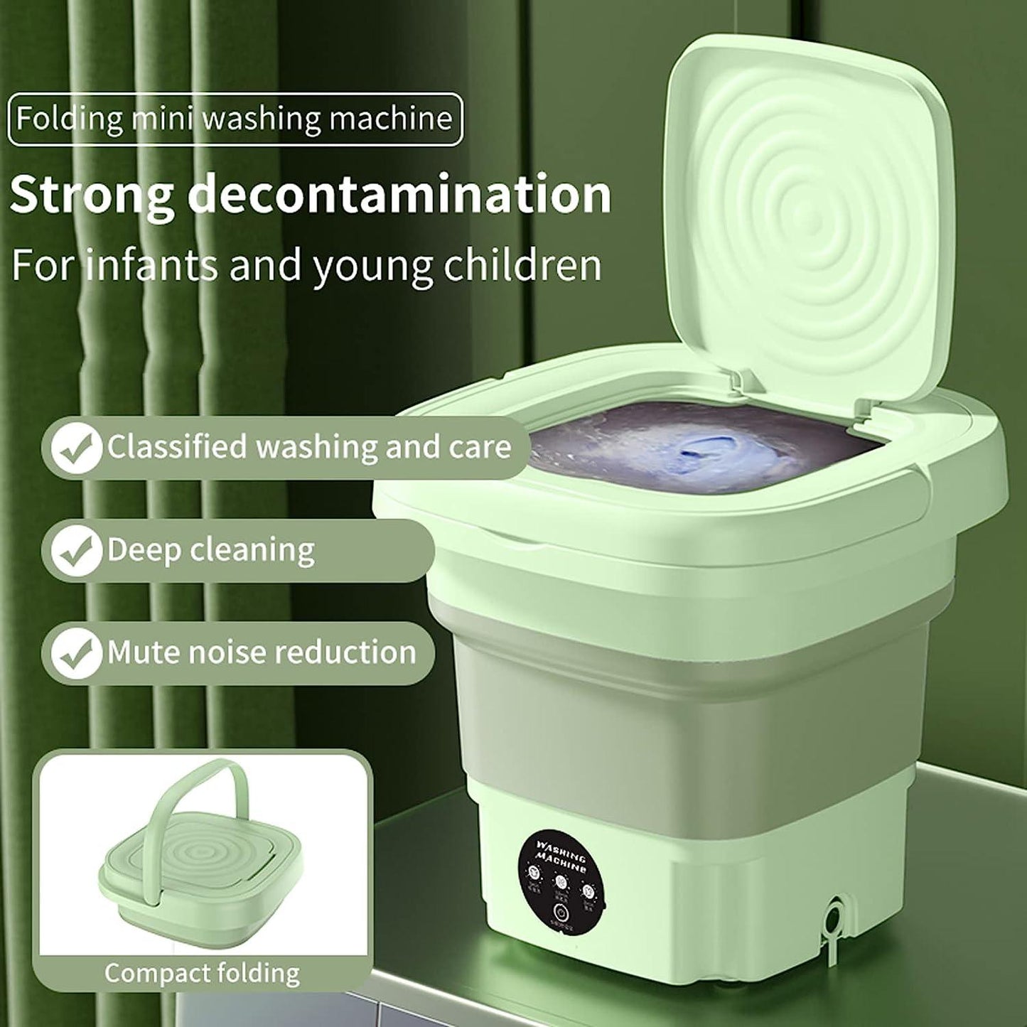 Foldable Washing Machine - clarioy