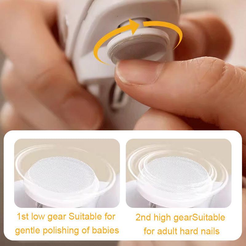 Variable Speed Electric Toenail Clipper - clarioy