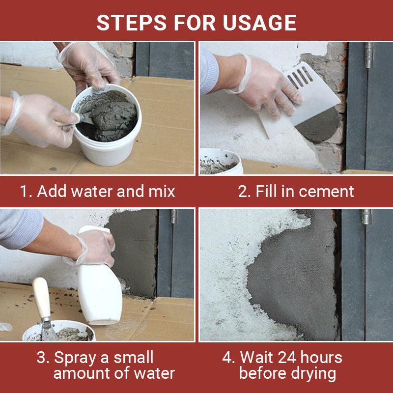 🎊Christmas Pre-sale - 50% Off🎊Floor Quick Dry Waterproof Repair Cement - clarioy