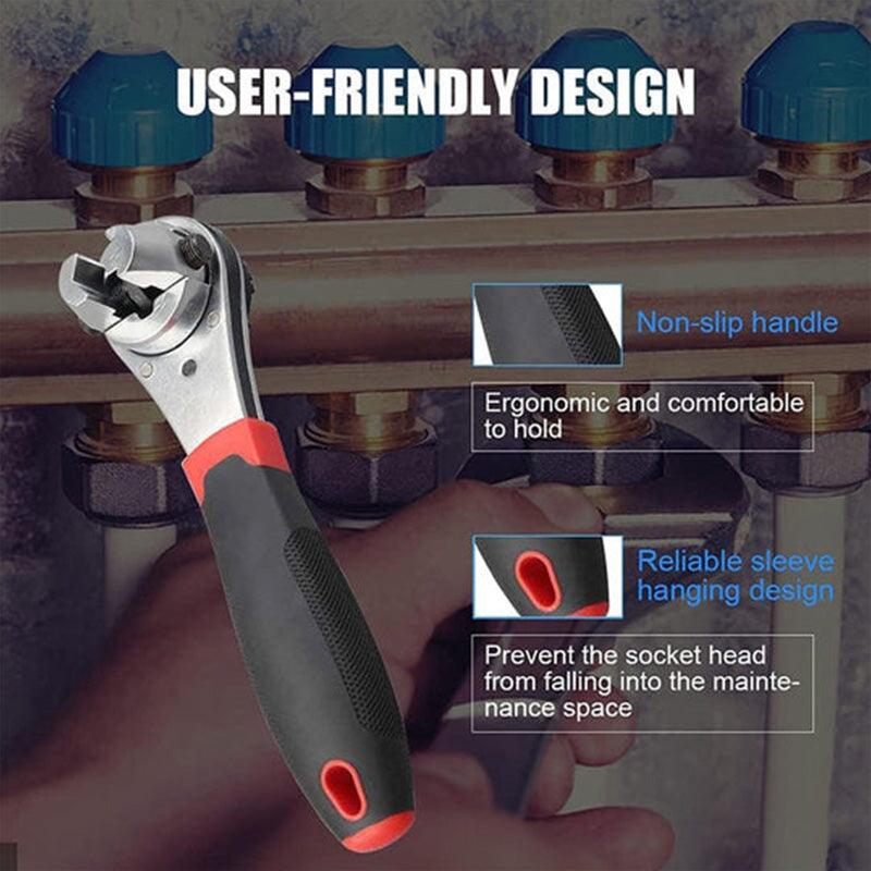🔧Hot Sale⏳Adjustable Ratchet Wrench - clarioy