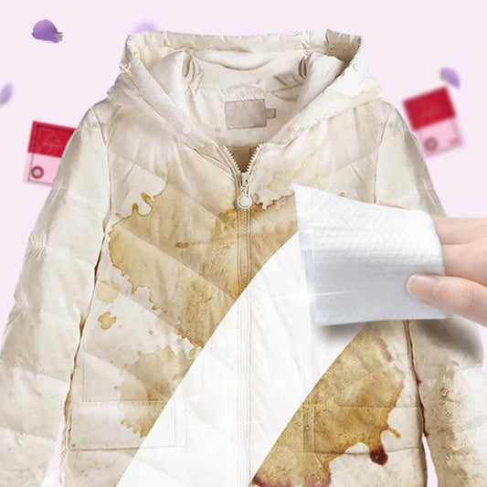 Portable Emergency Stain Removal Wet Wipes - clarioy