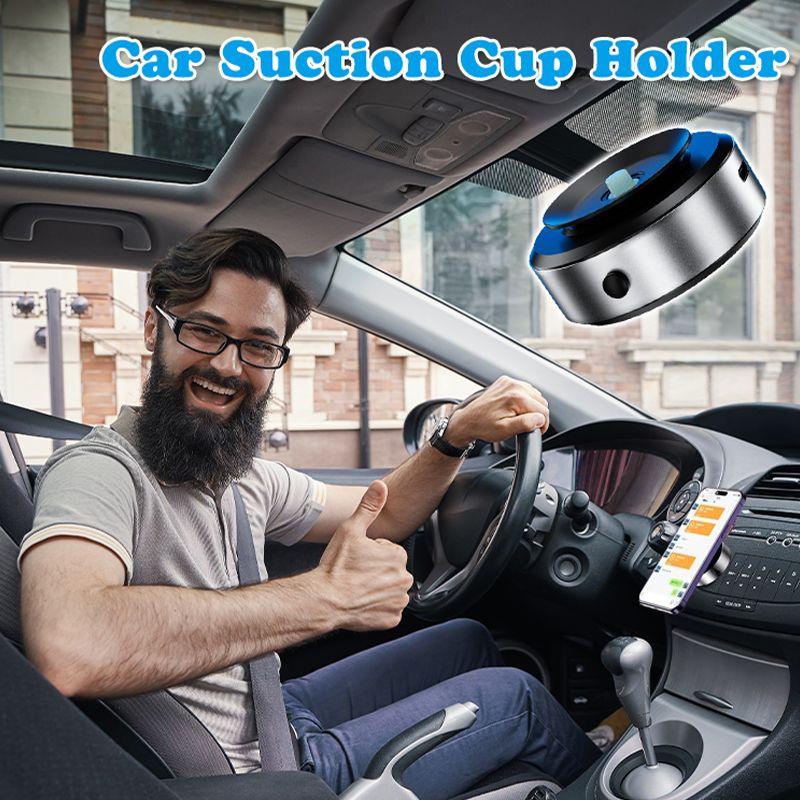 Magnetic Car Suction Cup Holder - clarioy