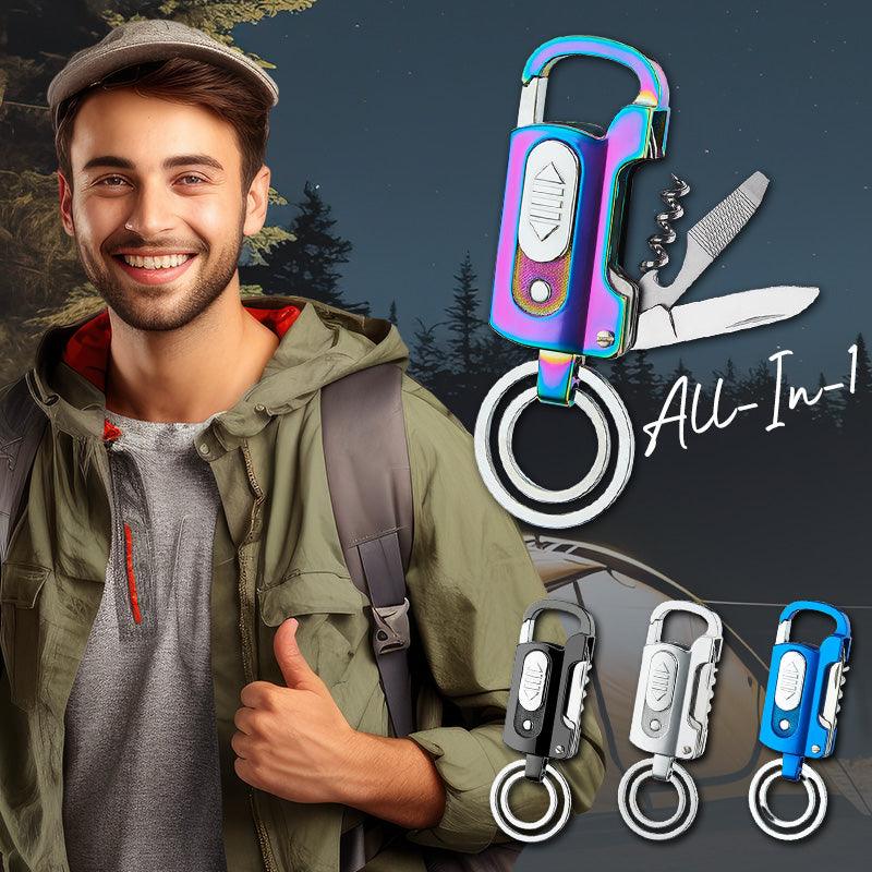 All-in-one car keychain lighter - clarioy
