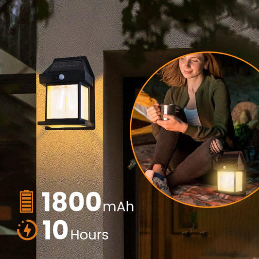 🎁Christmas Limited Discount⏳ Motion Sensor Solar Tungsten Wall Light - clarioy