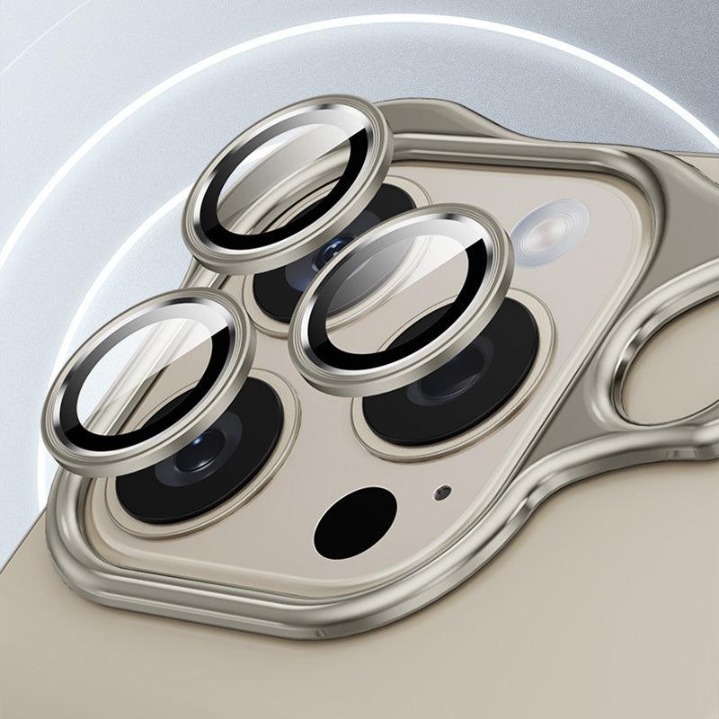 š„Free lens filmš„Special-Shaped Metal Corner Pad Anti-Fall Phone Case for iPhone - clarioy