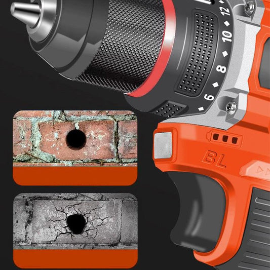 🔥🔥Copper Brushless Small Steel Cannon Metal Ratchet Hand Drill🔥🔥 - clarioy