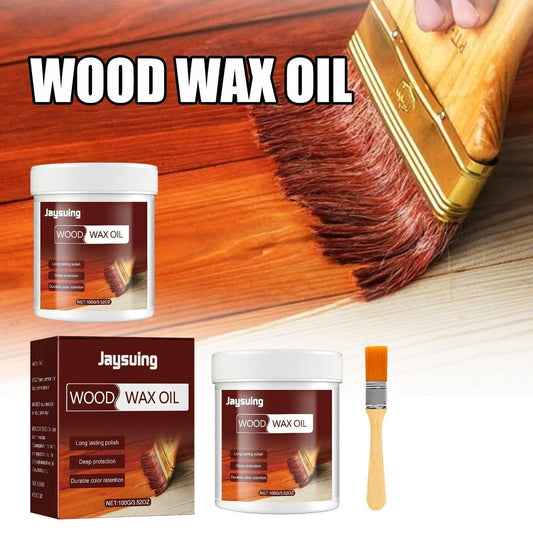 Wood Cleaner & Polish 3.5 Oz- Comes with Premium Brush - clarioy