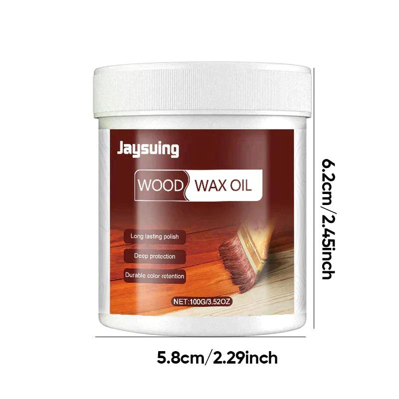 Wood Cleaner & Polish 3.5 Oz- Comes with Premium Brush - clarioy