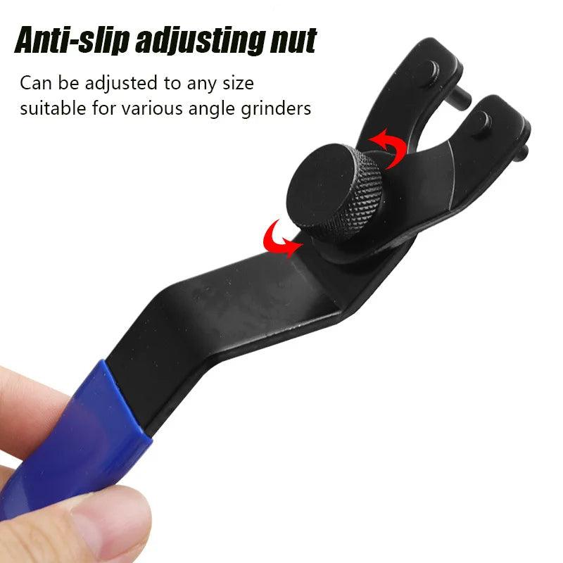 🔥Hot Sale-50% Off🔥Angle Grinder Wrench Thickened Disassembly Tool Adjustable - clarioy