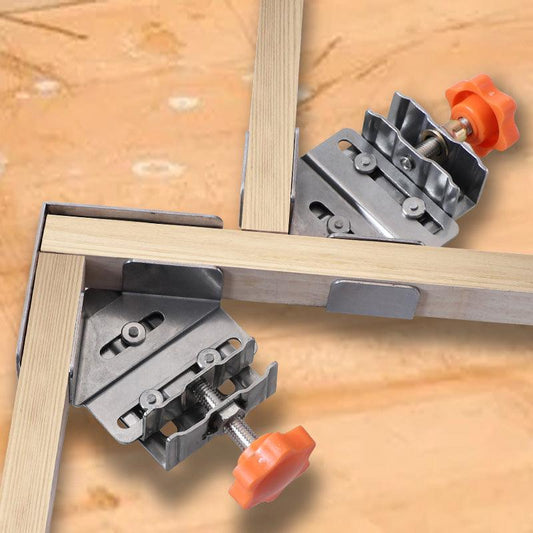 🔥Last Day Sale 49%🔥Multipurpose Stainless Steel 90 Degree Corner Clamp - clarioy