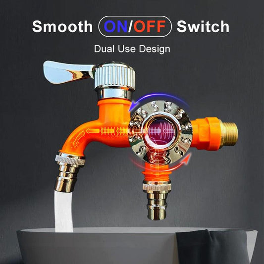 🔥50% OFF🔥Outdoor Antifreeze 2 Way Faucet - clarioy