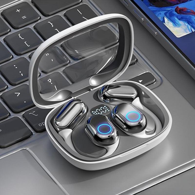 Wireless Bluetooth Earbuds With Earhooks(50% OFF) - clarioy