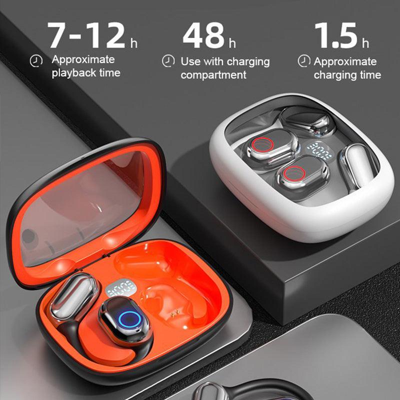 Wireless Bluetooth Earbuds With Earhooks(50% OFF) - clarioy