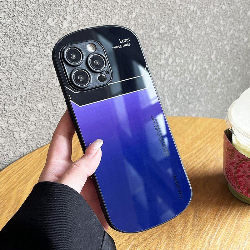 Glass Gradient Phone Case for iPhone - clarioy