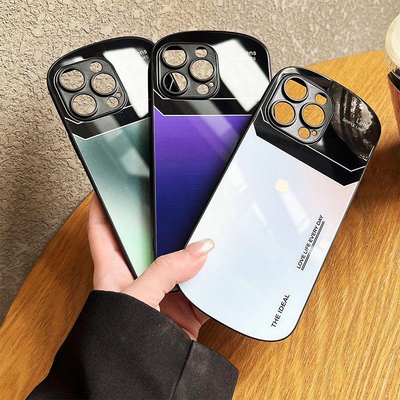 Glass Gradient Phone Case for iPhone - clarioy