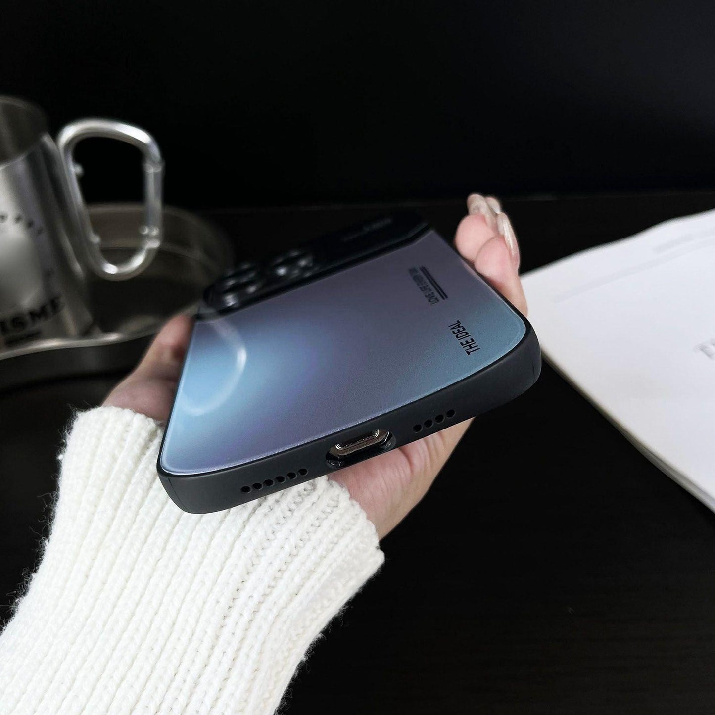 Glass Gradient Phone Case for iPhone - clarioy