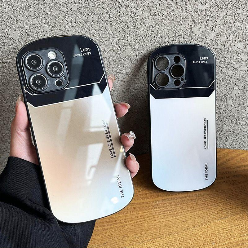 Glass Gradient Phone Case for iPhone - clarioy