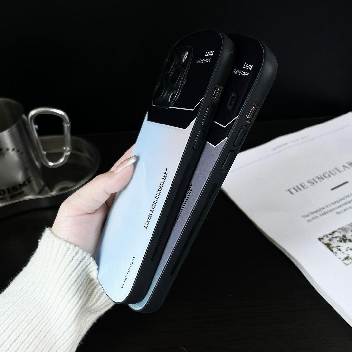 Glass Gradient Phone Case for iPhone - clarioy