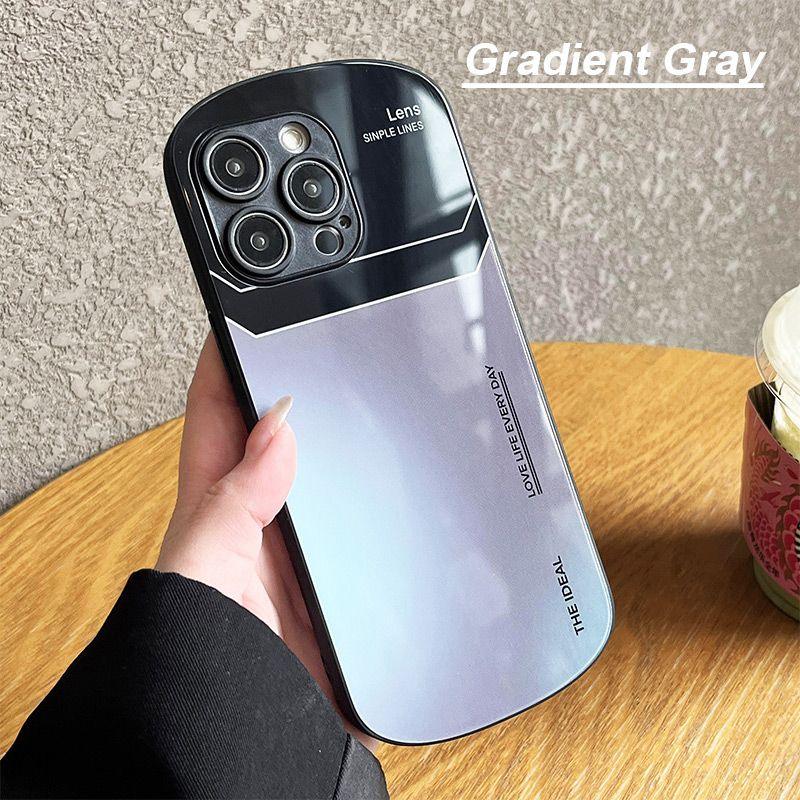 Glass Gradient Phone Case for iPhone - clarioy