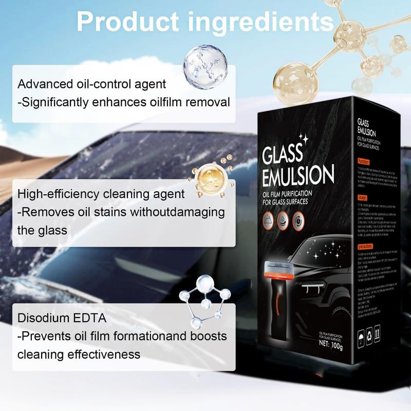 Hot Sale 60% OFF!!⚡50K+ SOLD!🔥🔥2026 Handheld Glass Oil-Film Remover