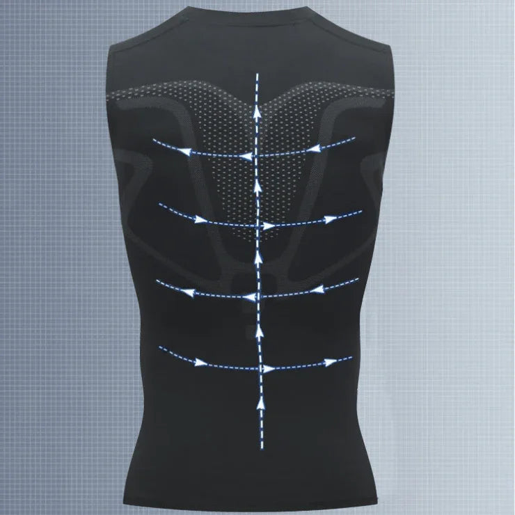 ⏰🔥LIMITED TIME 50% OFF!🔥50K+ SOLD! Ionic Shaping Vest – Cooling compression, smooths belly & love handles. Invisible under shirts. Feel confident again! 💪✨