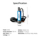 🥇【Industrial-Grade High-Efficiency Choice】38mm High-Power Oil/Water Pump Kit｜💯Blue Portable Design｜Easy to Carry｜Versatile Applications!🌟