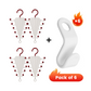 Multi-Functional V-Shaped Double Sided Hanger Storage Rack