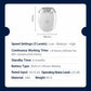 Compact white Clarioy auto tool device with specs: 56x71mm, 3 speed levels, low noise, lithium battery.