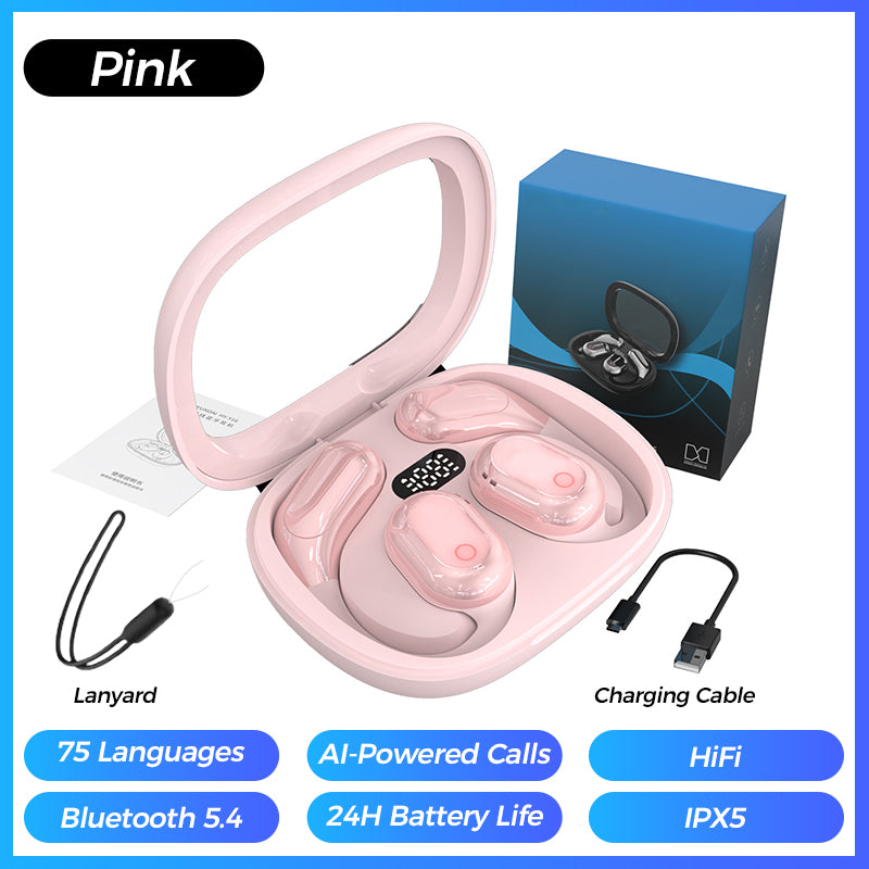 🎧🎅Early Xmas Sales - 62% OFF🔥AI Voice Translation Bluetooth Earbuds