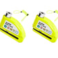 🔒 Motorcycle/Bicycle Disc Brake Lock with Alarm | Instant security, effective deterrent 🚨