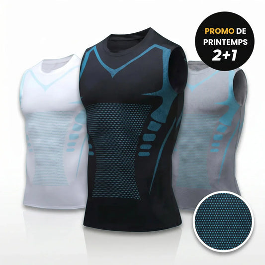 ⏰🔥LIMITED TIME 50% OFF!🔥50K+ SOLD!Ionic Shaping Vest – Compression, Cooling, Sleeveless, Body Contouring 💪