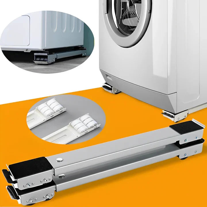 ⏰🔥LIMITED TIME 50% OFF!⚙️ Easy Moveable Roller Bracket – Portable, Floor Protector, 300kg Load ✨