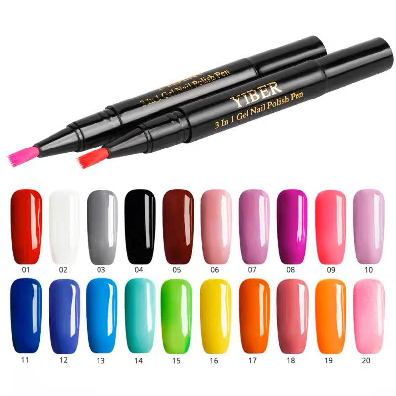 💅Buy 1 and get 1 free💖Gel nail pen 3-in-1