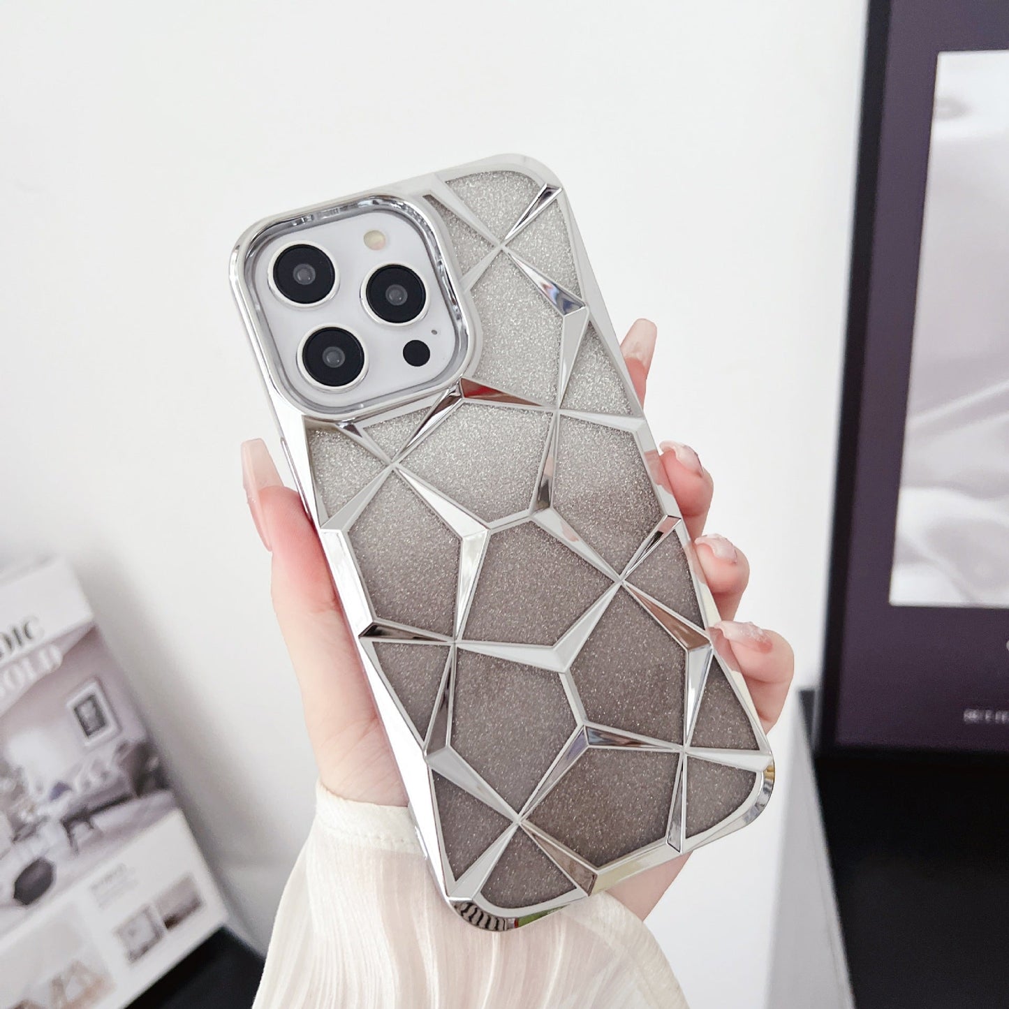 3D Geometric Case for iPhone - clarioy