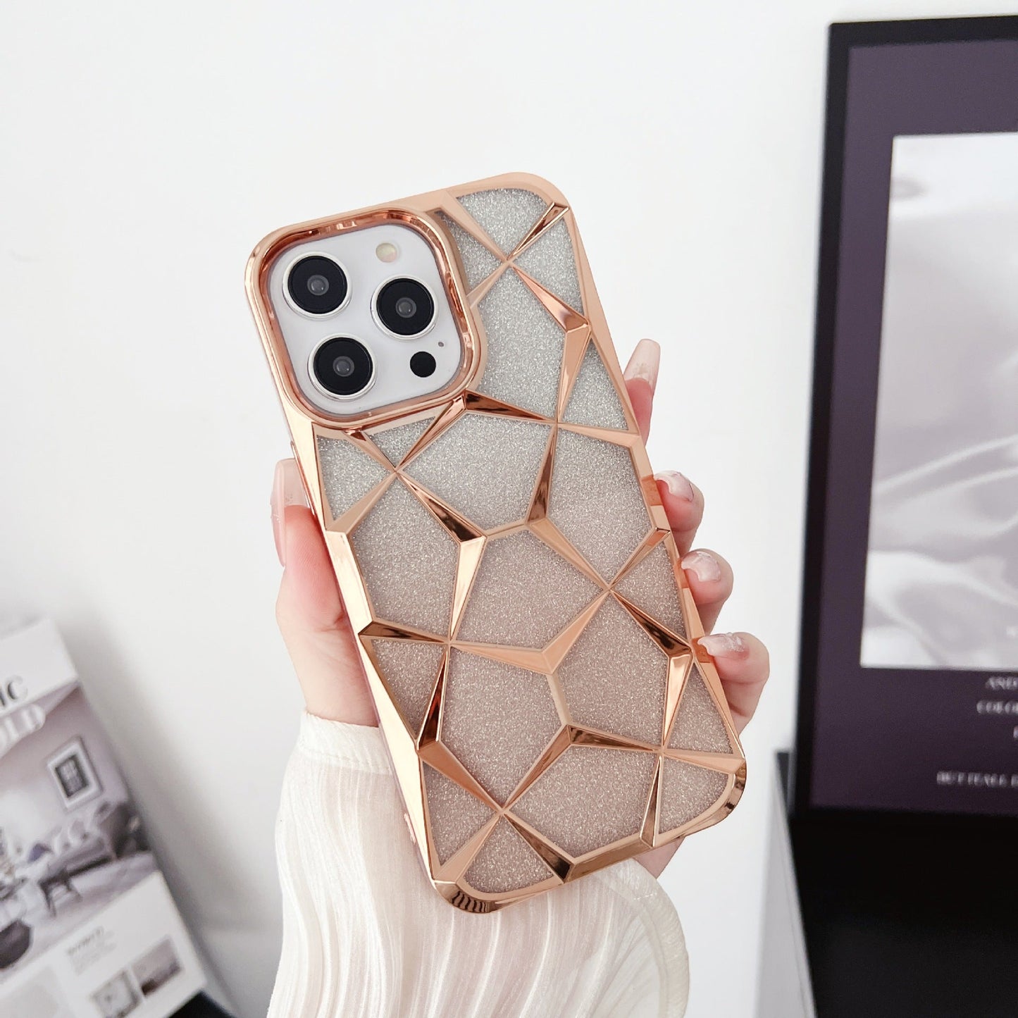 3D Geometric Case for iPhone - clarioy