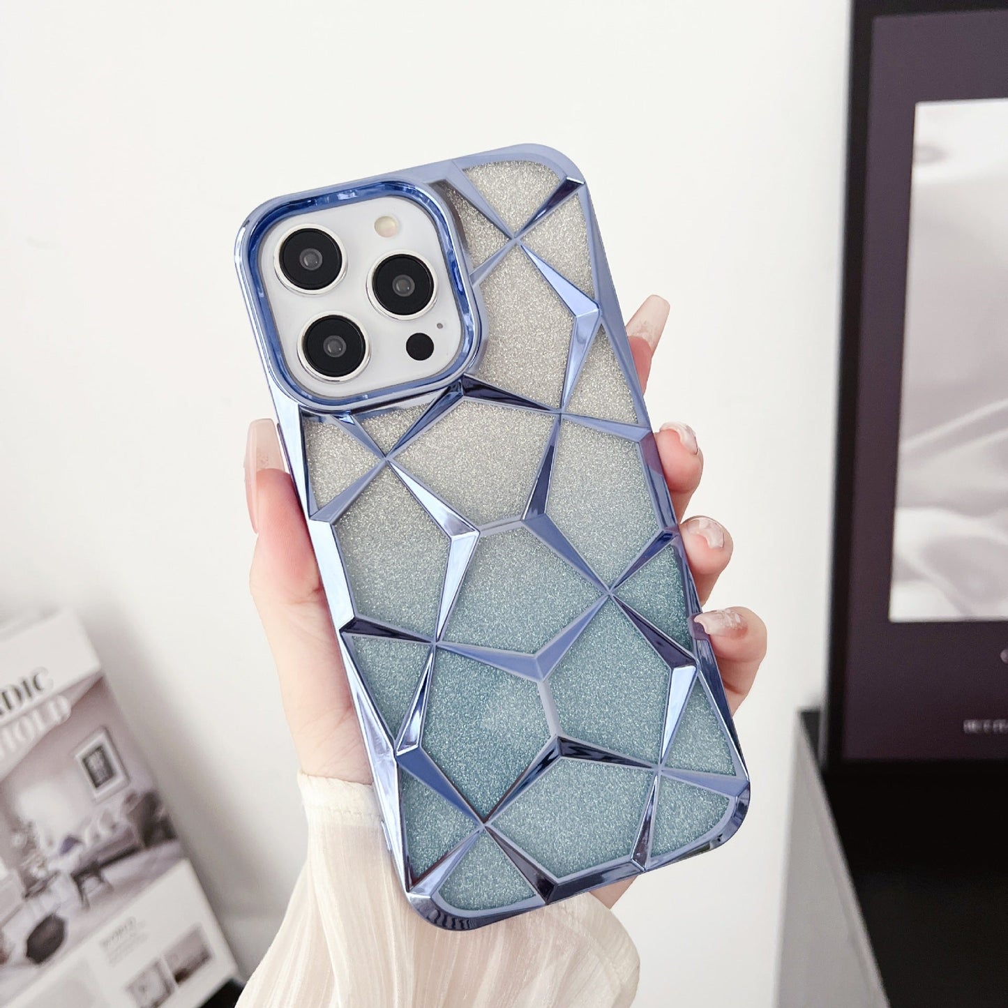 3D Geometric Case for iPhone - clarioy