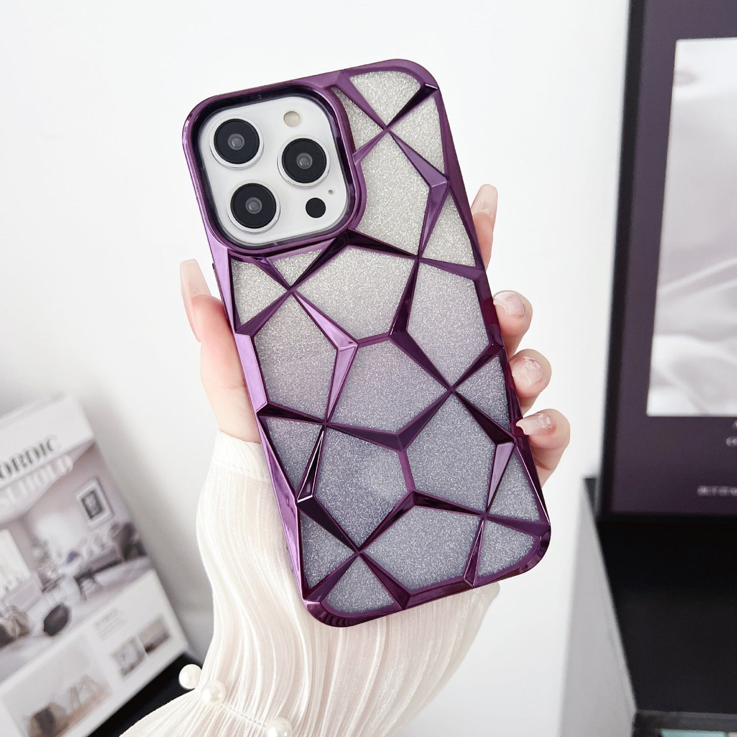 3D Geometric Case for iPhone - clarioy