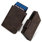 👜 Exclusive discount -49%! 🔒 Slim men's wallet - perfect for commuters and travelers ✈️ | RFID, AirTag and popup ✨