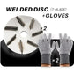 Labor-Saving Pig Hair Remover Scraper Disc
