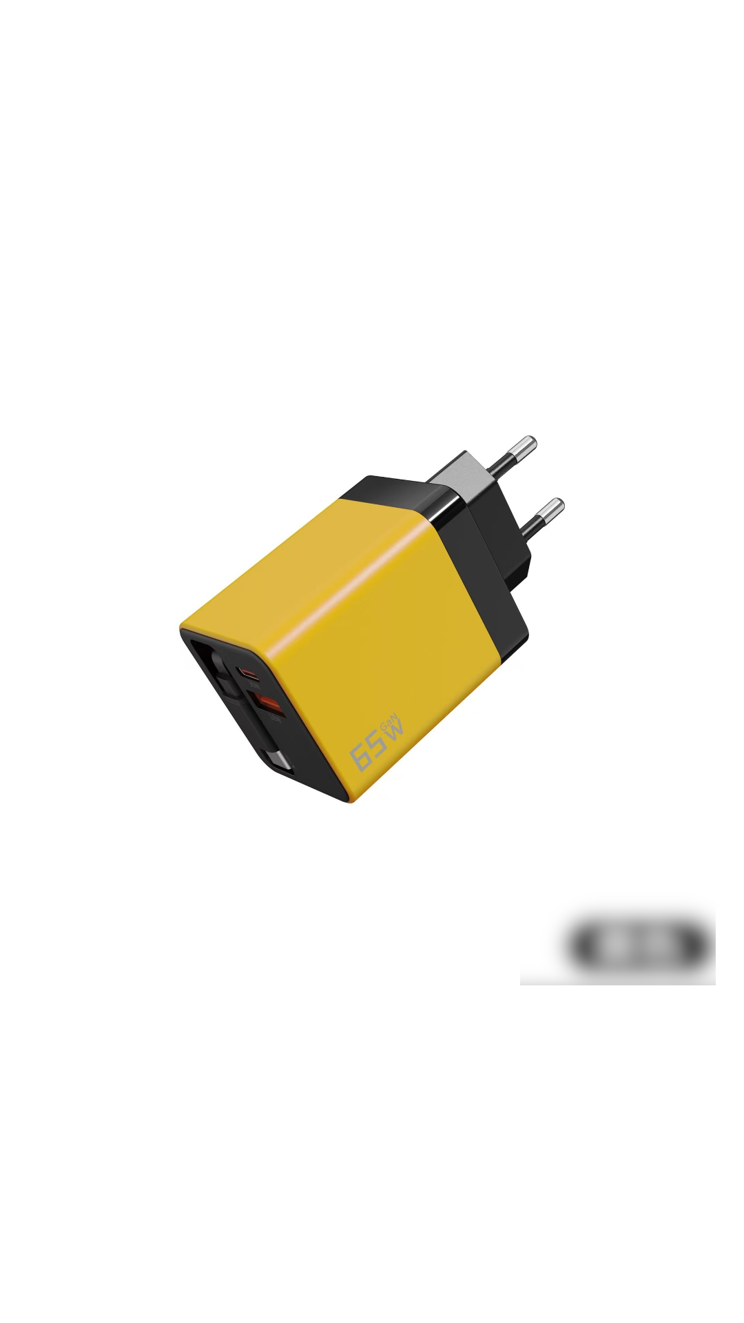 🔥65W Fast Charging Phone Charger Block with Retractable 80cm Type-C Cable